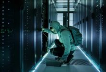 hacker in server room threat