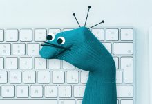 How are sock puppet accounts used in OSINT?
