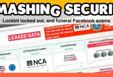 Smashing Security podcast #360: Lockbit locked out, and funeral Facebook scams