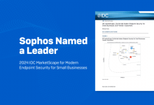 Sophos named a Leader in the 2024 IDC MarketScape for Worldwide Modern Endpoint Security for Small Businesses – Sophos News