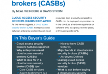 Download our cloud access security broker (CASB) enterprise buyer’s guide
