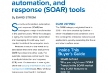 Download our security orchestration, automation, and remediation (SOAR) tools buyer’s guide