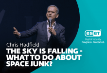 Chris Hadfield: The sky is falling – what to do about space junk?