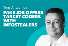 Fake job offers target coders with infostealers