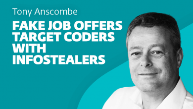 Fake job offers target coders with infostealers