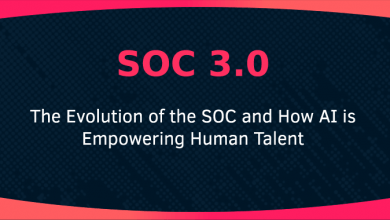 SOC 3.0 - The Evolution of the SOC and How AI is Empowering Human Talent